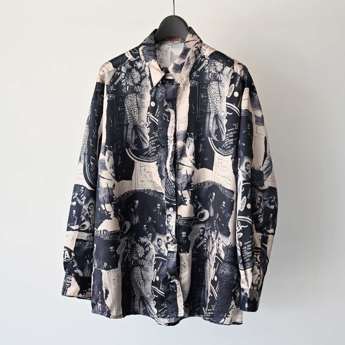 JAZZ ALL OVER PATTERN L/S SHIRT