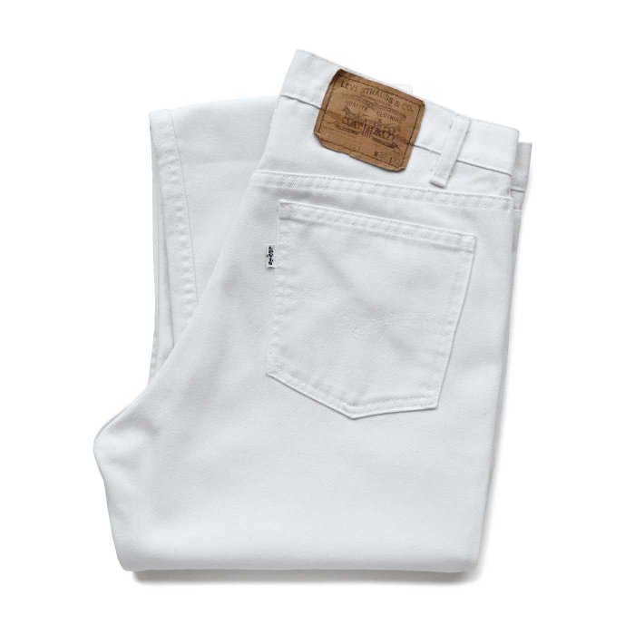 Levi's 505-2851 WHITE TWILL PANTS