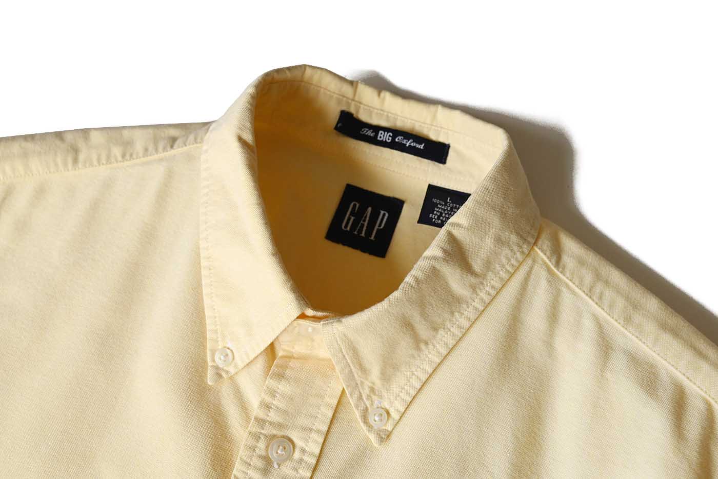 OLD GAP BIG OXFORD L/S SHIRT - Straight Vinatge Store