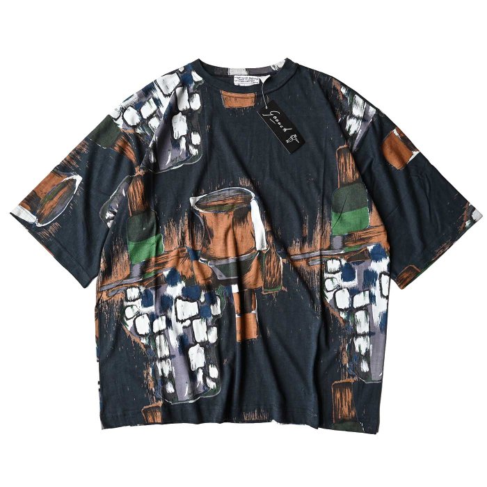 GOOUCH ALL OVER PRINT S/S T-SHIRT(2/DEADSTOCK)