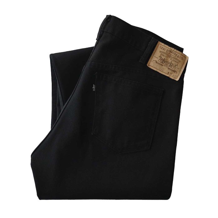 Levi's 505-2859 BLK TWILL PANTS(GOOD CONDITION)