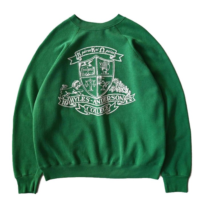 TULTEX COLLEGE SWEAT SHIRT(NICE COLOR)