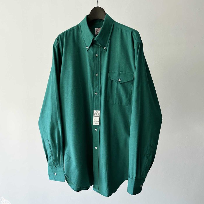 BROOKS BROTHERS COTTON×WOOL B/D SHIRT(Nice Color/DEADSTOCK)