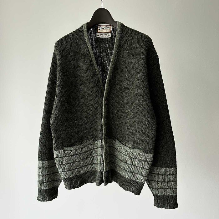 BRENTWOOD WOOL×POLY KNIT CARDIGAN