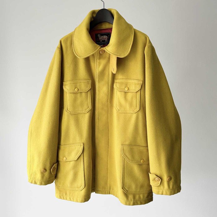 WOOLRICH ONE COLOR MACKINAW JACKET(RARE/NICE COLOR)