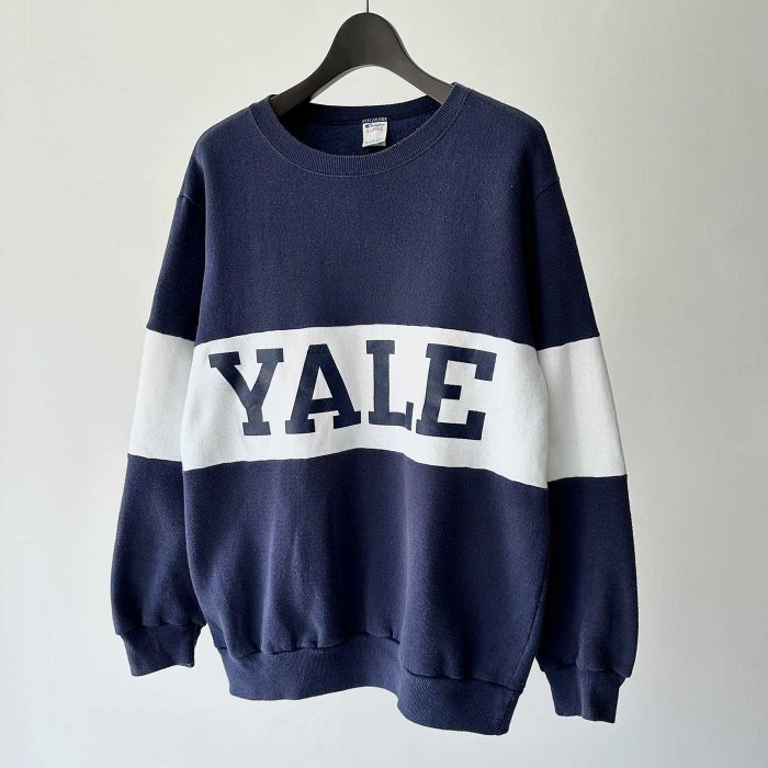 CHAMPION YALE COLLEGE SWEAT SHIRT