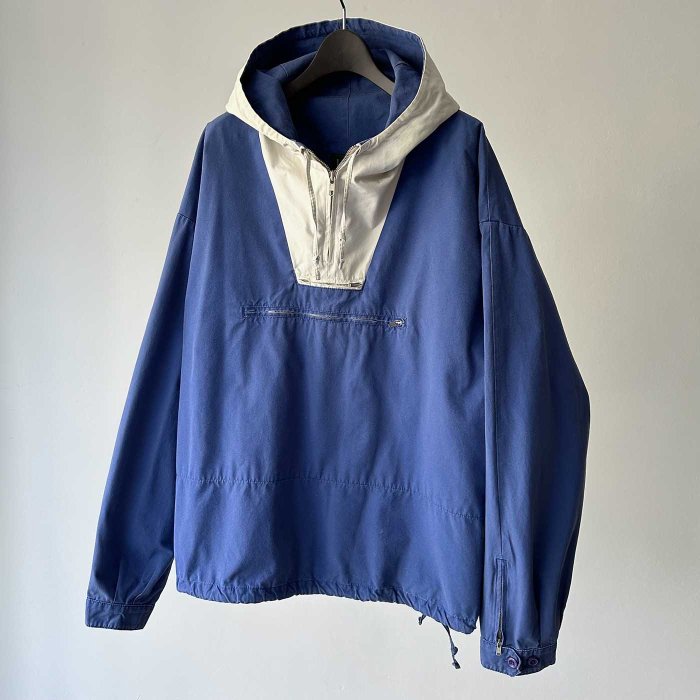 J.CREW TWO-TONE P/O COTTON ANORAK