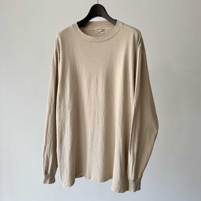 BANANA REPUBLIC BLANK COTTON L/S T-SHIRT(NICE COLOR)