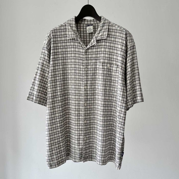 OCEAN PACIFIC COTTONRAYON LOOP COLLAR BOX SHIRT