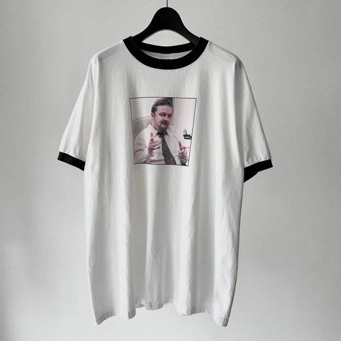 "DAREYANEN" S/S RINGER T-SHIRT(GOOD PRINT)