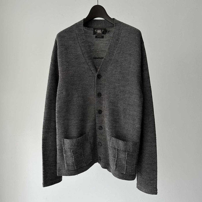 RRL WOOL KNIT CARDIGAN