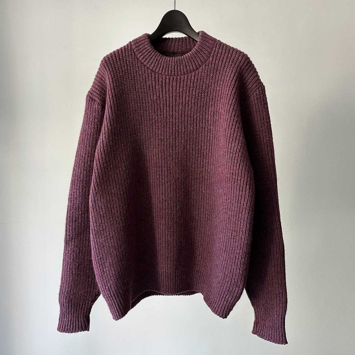 EDDIE BAUER SHETLAND MIXED WOOL SWEATER(NICE COLOR/VERY GOOD CONDITION)