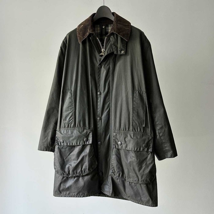 BARBOUR BORDER WAX COTTON JACKET(VERY GOOD CONDITION)