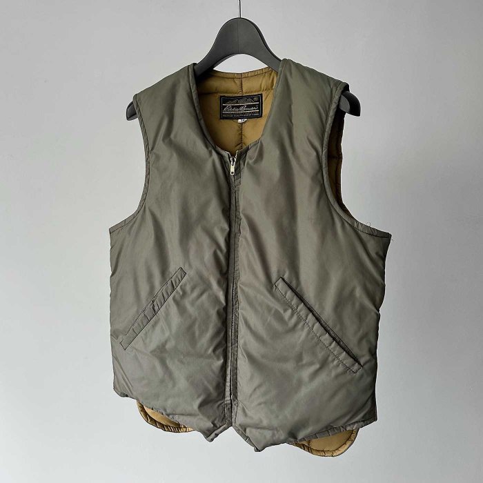 EDDIE BAUER INNER DOWN VEST(GOOD CONDITION)