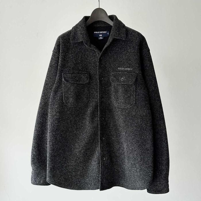 POLO SPORT MIXED FLEECE SHIRT(VERY GOOD CONDITION)