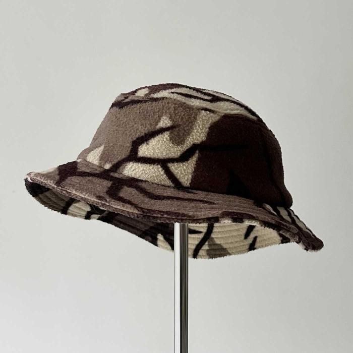 L.L.BEAN PREDATOR CAMO FLEECE BUCKET HAT(VERY GOOD CONDITION)