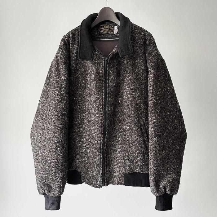 EDDIE BAUER TWEED DOWN JACKET(VERY GOOD CONDITION)