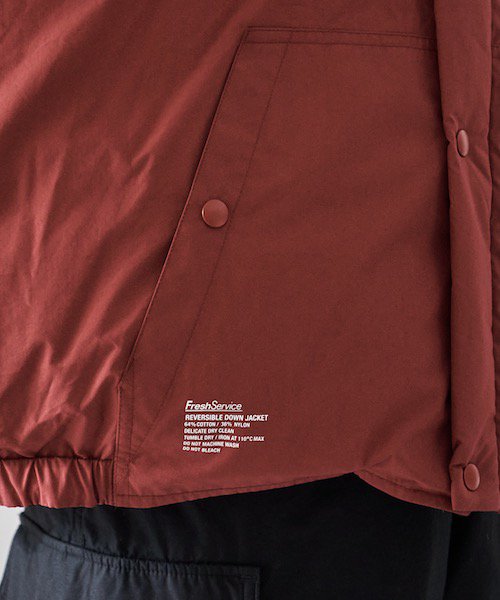 FreshService / REVERSIBLE DOWN JACKET フレッシュサービス 正規取扱