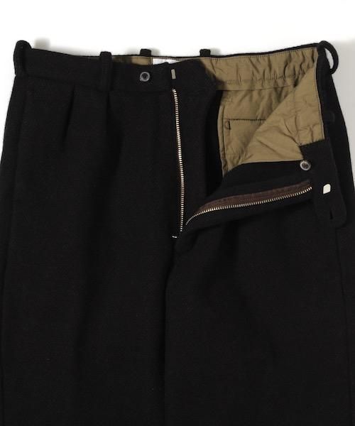 パンツ ENDSandMEANS Grandpa 2TuckWool Trousers ENDS and MEANS エンズアンドミーンズ｜Grandpa 2tuck trousers