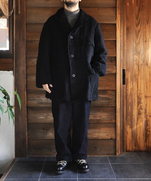 OUTIL 21AW Manteau Aze Charcoal  ウティ