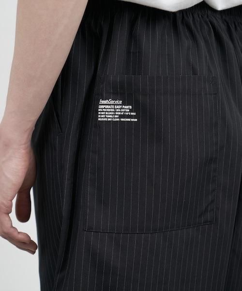 freshservice corporate easy pants ストライプ FreshService /CORPORATE EASY PANTS フレッシュサービス 正規