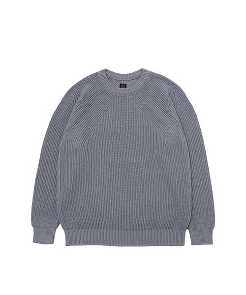 トップス BATONER 22AW MOHAIR SIGNATURE KNIT 2 SIGNATURE DRIVERS KNIT - WUNDER