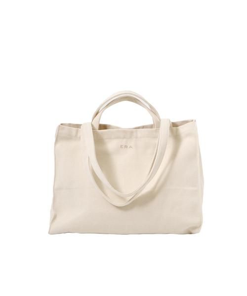 ERA. /【別注】CHANTILLY-2F LOGO BIG TOTE BAG[GRAY] イーラ正規取扱店 通販送料無料 -  CHANTILLY-2F