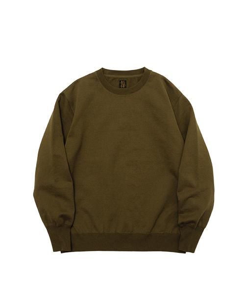 トップス BATONER VINTAGE WOOL RAGLAN CREW トップス BATONER VINTAGE WOOL RAGLAN CREW BATONER VINTAGE
