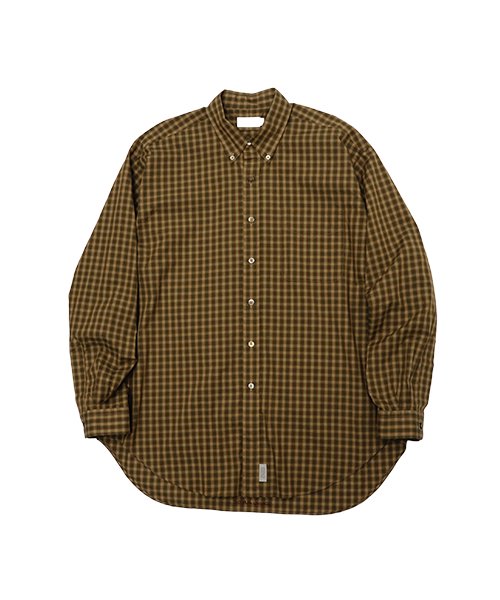 SEDAN ALL-PURPOSE / POPLIN PLAID BIG BD SHIRT セダンオールパーパス 正規取扱店 -  CHANTILLY-2F