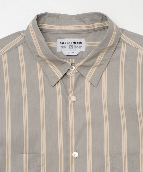 ENDS and MEANS / ALDOUS SHIRTS エンズアンドミーンズ正規取扱店 通販送料無料 - CHANTILLY-2F