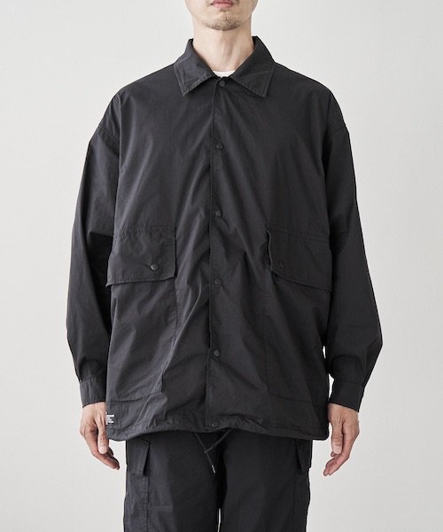 FreshService / SIDE POCKETS STRETCH OVER SHIRT フレッシュサービス 正規取扱店 通販送料無料 -  CHANTILLY-2F