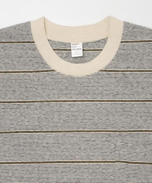 ENDS and MEANS / POCKET TEE エンズアンドミーンズ正規取扱店