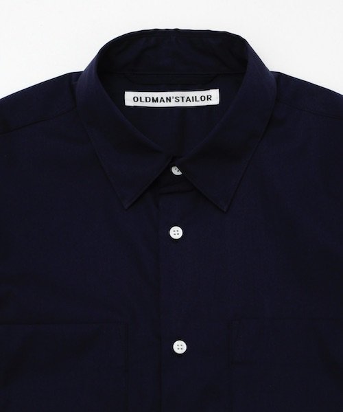 OLDMAN'S TAILOR / DOUBLE PK SHIRTS - OLDMAN'S TAILOR オールド