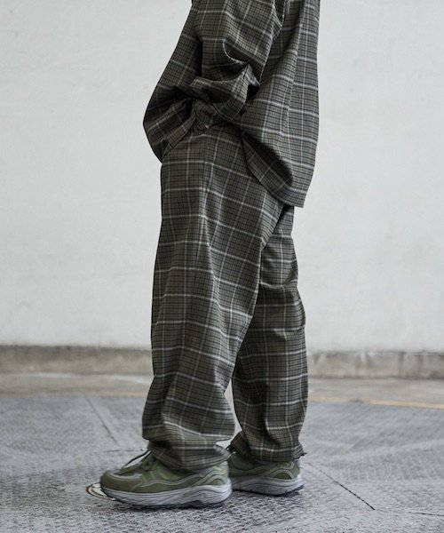 WOOLY STRETCH OVER TRACK PANTS¥22000