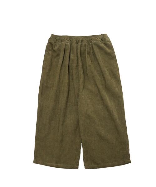 パンツ R&D.M.Co- CORDUROY GUM PANTS 2024aw R&D.M.Co- linen corduroy gum pants (yellow) | n