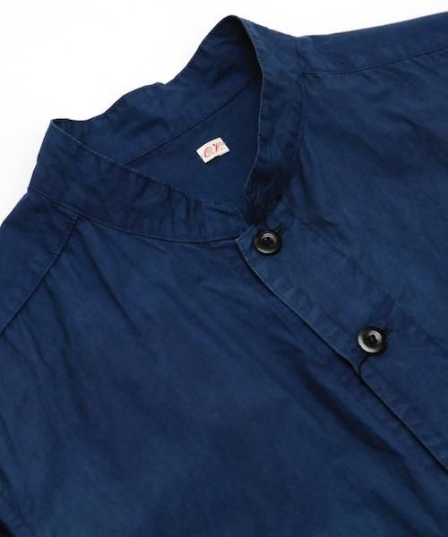 ウティ CHEMISIER UNIEUX shirt コットンシルク 春夏 3 OUTIL / CHEMISIER UNIEUX ウティ正規取扱店 通販送料無料