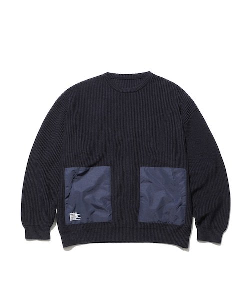 FreshService CREW NECK COMBAT KNIT - ニット/セーター