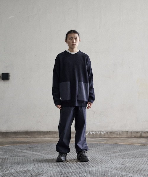 FreshService / CREW NECK COMBAT KNIT フレッシュサービス 正規取扱店 通販送料無料 - CHANTILLY-2F