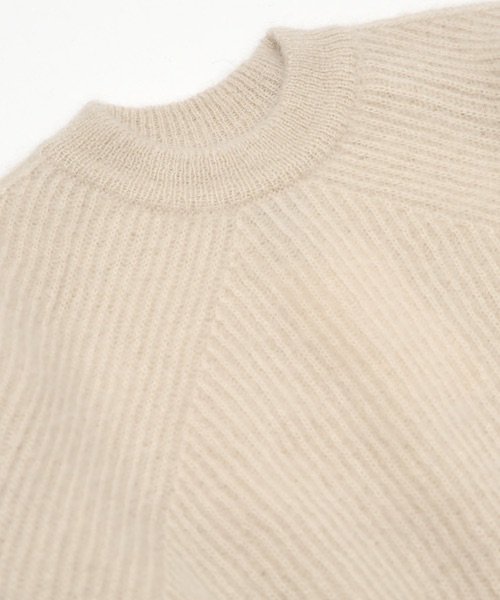 BATONER / PURE MOHAIR SIGNATURE CREW NECK バトナー正規取扱店 通販