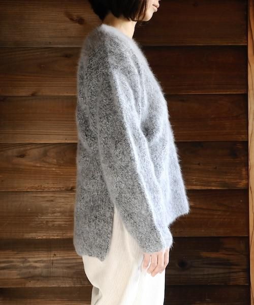 BATONER / FOX-WOOL CREW NECK バトナー正規取扱店 通販送料無料