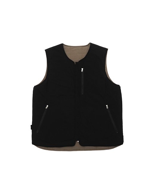ENDS and MEANS / QUILTING REVERSIBLE VEST エンズアンドミーンズ正規