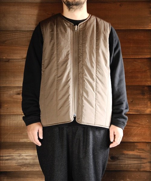 ENDS and MEANS / QUILTING REVERSIBLE VEST エンズアンドミーンズ正規 