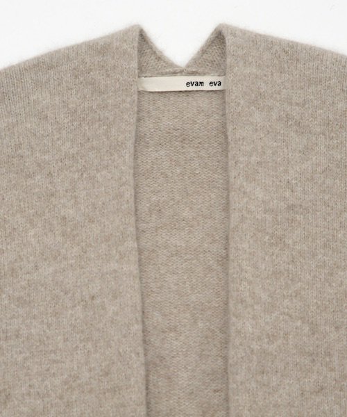 evam eva / E223K214 WOOL FOX SHORT ROBE エヴァムエヴァ 正規取扱店