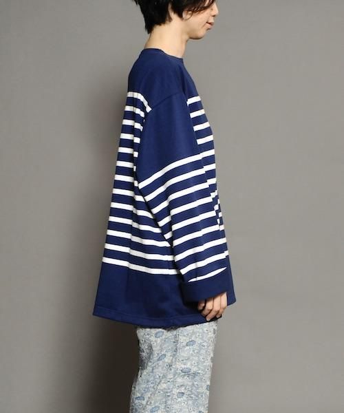 OUTIL（ウティ）/ バスクシャツ TRICOT HABAS サイズ2 Outil ウティ バスクシャツ 半袖 TRICOT HABAS SHORT OV-C003S