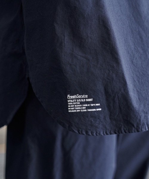 FreshService / UTILITY S/S B.D SHIRT フレッシュサービス 正規取扱店