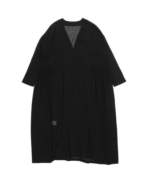 evam eva / E231T097 SHIRRING ROBE エヴァムエヴァ 正規取扱店 通販