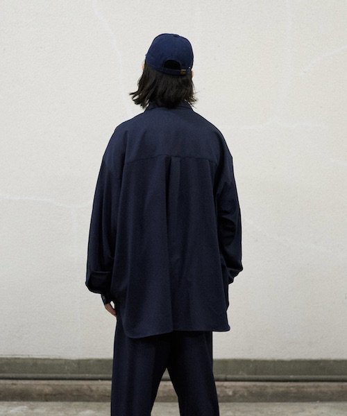 FreshService / COOLFIBER OPEN COLLAR L/S SHIRT フレッシュサービス