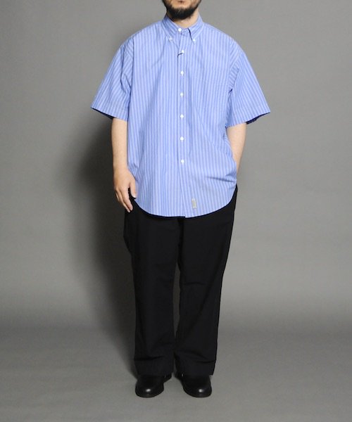 SEDAN ALL-PURPOSE / STRIPED BIG BD S/S SHIRT セダンオールパーパス