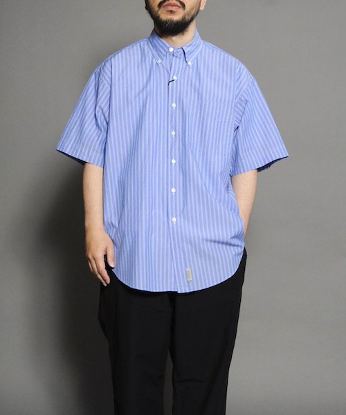 SEDAN ALL-PURPOSE / STRIPED BIG BD S/S SHIRT セダンオールパーパス