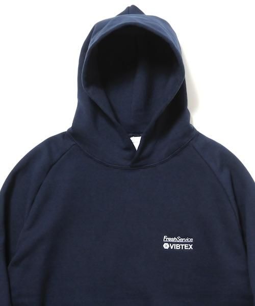 フレッシュサービス VIBTEX SWEAT PULL HOODIE FreshService VIBTEX for FreshService SWEAT PULL HOODIE